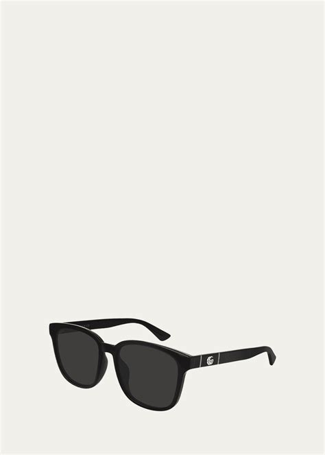 gucci men's square solid injection sunglasses|discount gucci sunglasses for men.